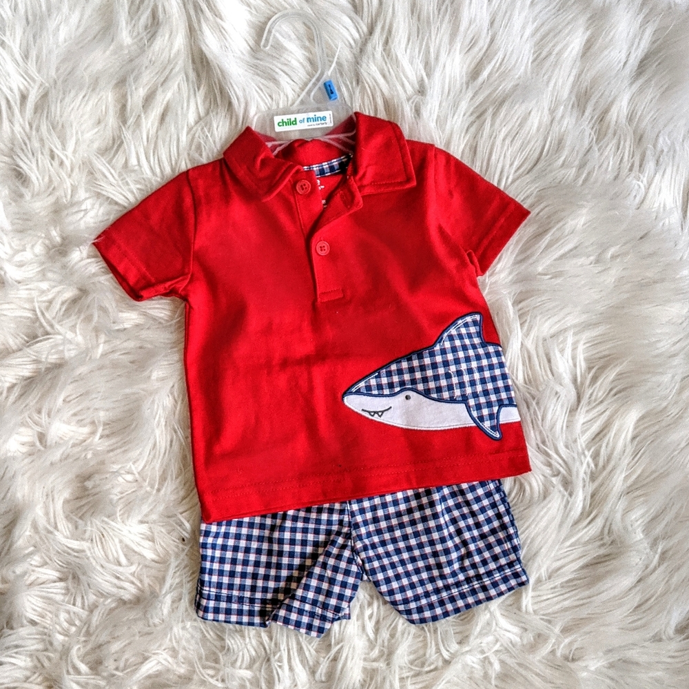 Shorts and t shirt set
